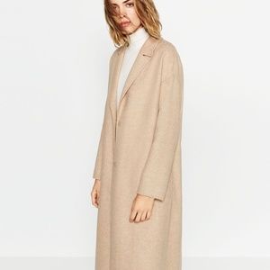 SOLD eBay Zara Handmade MEDIUM Wool Camel Beige